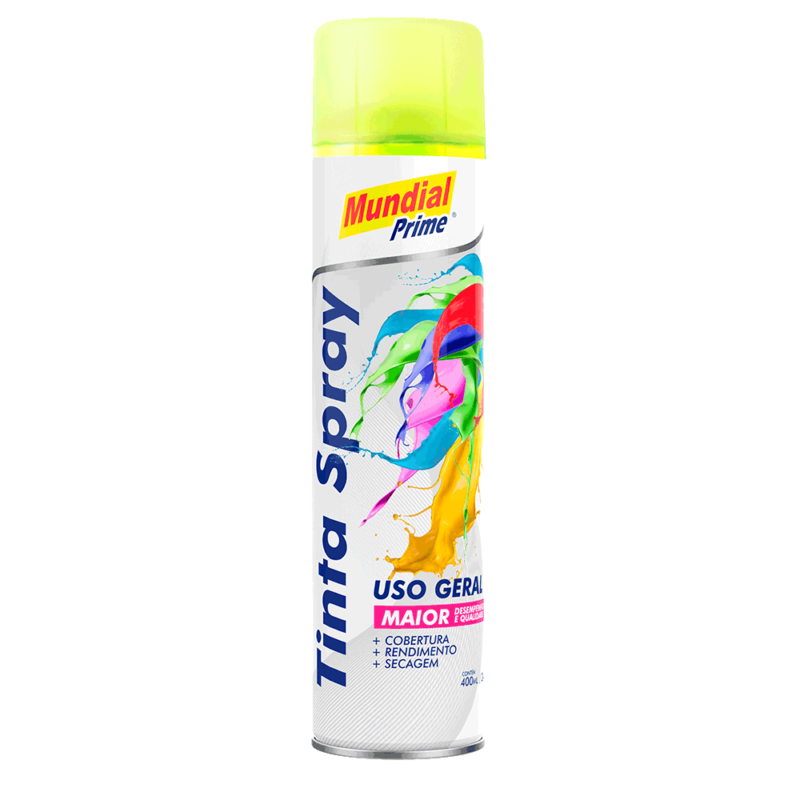 Kit 6 Tinta Spray Verde Luminosa Uso Geral 400ml