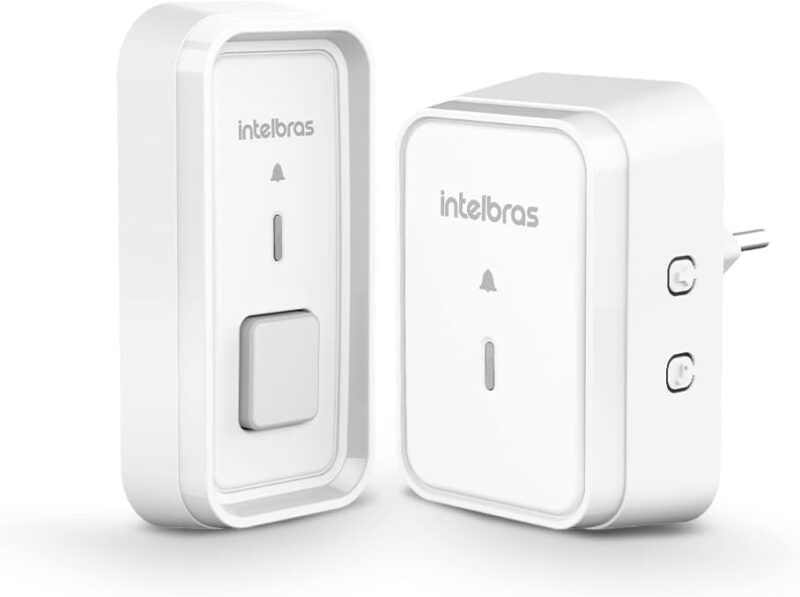 Campainha Sem Fio com Bateria CIB 101 Branco Intelbras - Image 3