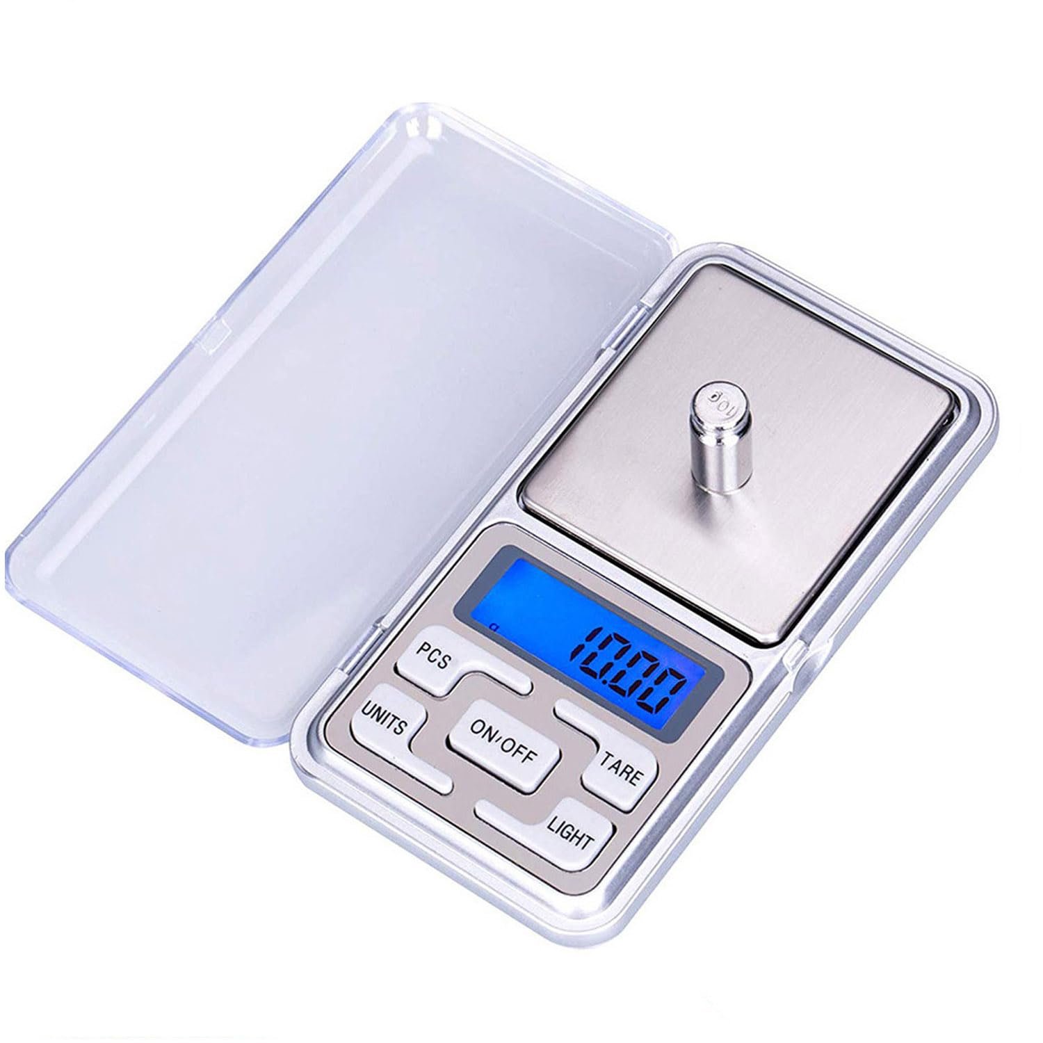 Mini Balança Digital Precisão Pesa 0,1 grama até 500 gramas Portátil Bolso Eletrônica Pesa até 500g Joia Diamante Ouro Prata Metal todo Brasil Top